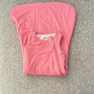 Pink kyte baby sleep sack pink, size XS.